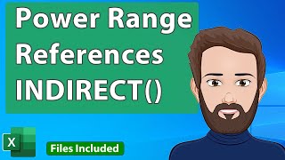 INDIRECT Function in Excel  Powerful Range References [upl. by Lilybelle]