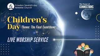 09 April 2022  Croydon SDA Church Live Worship [upl. by Ehr]