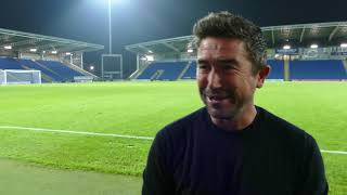 Harry Kewell reacts to Chesterfield FC defeat [upl. by Daisie]