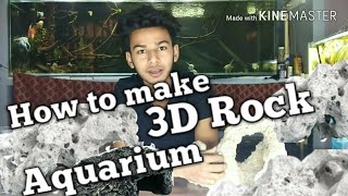 3D Rocksdecoration for Aquarium [upl. by Lewls721]