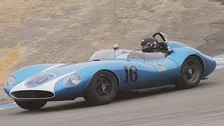 19551961 Sports Racing Over 2000CC Cars  2017 Rolex Monterey Motorsport Reunion [upl. by Davis]