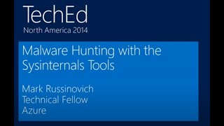 Malware Hunting with Mark Russinovich and the Sysinternals Tools [upl. by Ahsilad]