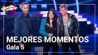 MEJORES MOMENTOS  Bailando con las estrellas  Gala 5 [upl. by Siuqaj]