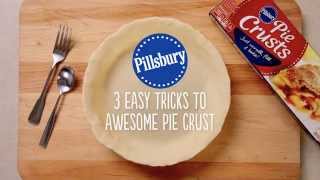 3 Easy Tricks To Awesome Pie Crust [upl. by Mcdowell410]