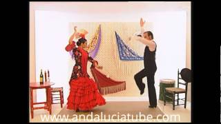 Aprenda a bailar sevillanas Baile completo [upl. by Lechner]