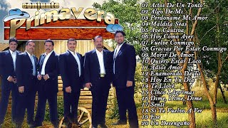 CONJUNTO PRIMAVERA GRANDES ÉXITOS  MEJORES CANCIONES DE CONJUNTO PRIMAVERA [upl. by Kendrah780]