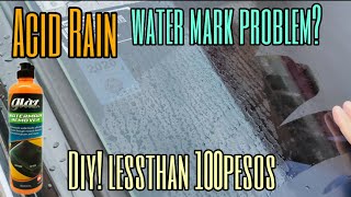 Water Mark Remover  Acid Rain Remover [upl. by Molli]