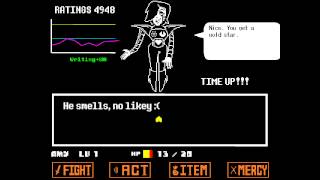 Undertale  Pacifist  Mettaton fight [upl. by Yendahc]