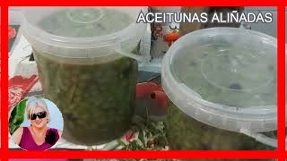 COMO HACER  ACEITUNAS MACHACADAS CASERAS [upl. by Auof]