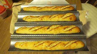 Nonstick French Bread Baguette Pan Review [upl. by Linehan]