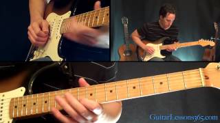 Parisienne Walkways Guitar Solo Lesson  Gary Moore  Famous Solos [upl. by Ahsonek728]