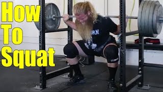 How To Squat Low Bar [upl. by Sivram]