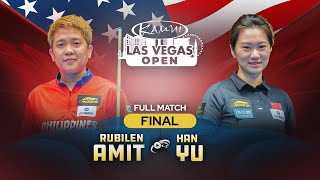 FINAL ▸ YU vs AMIT ▸ Kamui Las Vegas Womens Open [upl. by Nosyk612]