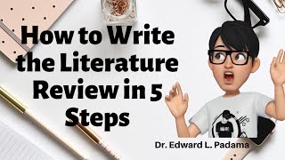 How to Write the Literature Review in 5 Steps PPT [upl. by Roach]