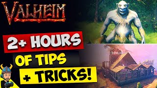 Valheim Tips and Tricks  2 Hour Compilation [upl. by Ylyl]