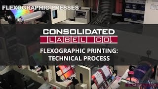 Flexographic Printing Technical Process [upl. by Swanhilda]