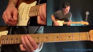 The Trooper Guitar Lesson Pt3  Iron Maiden  First Solo Adrian Smith [upl. by Ronnie]