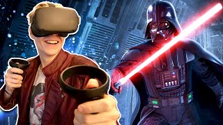 MEETING DARTH VADER  Star Wars Vader Immortal  Episode 1 Oculus Quest VR Gameplay [upl. by Bate]