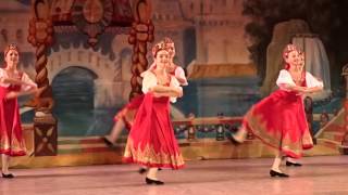 Greenwich Ballet Academy  Nutcracker 2016  Russian Dance [upl. by Newlin]