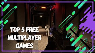 Top 5 Free Multiplayer Games on Steam Part 1 [upl. by Abernathy]