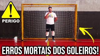 Como jogar no GOL no FUTSAL NÃO COMETA ESSES ERROS ⛔ [upl. by Tihw]