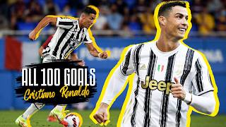 CRISTIANO RONALDO SCORES 100TH JUVENTUS GOAL  ALL 100 GOALS  CR100 🔥⚽️ [upl. by Zelazny796]