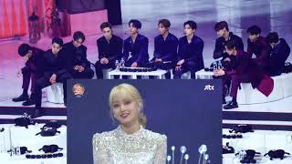 SEVENTEEN  BTS react to TWICE Melting  Feel Special  GDA 2020 [upl. by Nanoc728]