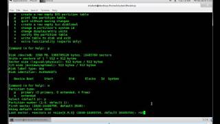 Linux Partitions using fdiskMBR  Linux Tutorial 26 [upl. by Eiramik796]