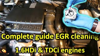 The complete guide to EGR cleaning 16HDi and 16TDCi engines [upl. by Bull901]