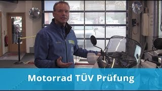 Motorrad TÜV Prüfung [upl. by Artenahs]