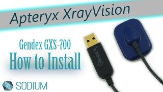 Apteryx XrayVision  How To Install Gendex GXS700 Xray Sensor [upl. by Nollahp348]