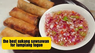 Sukang Sawsawan Recipe  The Best Sukang Sawsawan For Lumpiang Togue [upl. by Jakie]