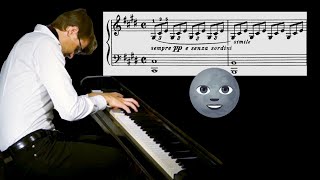 Beethoven Moonlight sonata mvt 1  Analysis UNREQUITED LOVE [upl. by Clauddetta882]