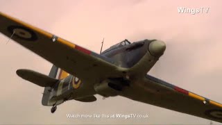 ULTIMATE Hawker Hurricane Flypast Collection [upl. by Novat]