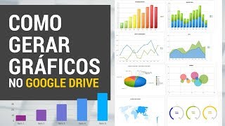 Como Gerar Gráficos dentro das Planilhas do Google Drive [upl. by Hannahs]