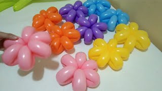 How to make a flower balloon twisting [upl. by Rondon]