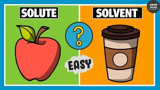 Difference Between Solute and Solvent  Chemistry [upl. by Edelson]