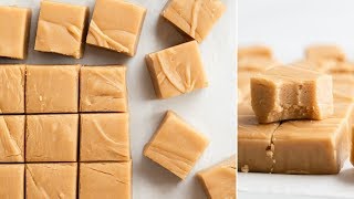 Easy Peanut Butter Fudge Recipe [upl. by Aida]