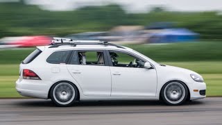 Modified Jetta TDI Sportwagen  One Take [upl. by Newfeld]