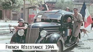 French Résistance in 1944 in color and HD [upl. by Thackeray]