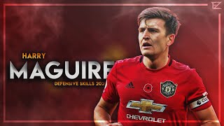 The Brilliance of Harry Maguire 2020  TACKLES [upl. by Aleiram]