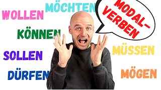 Alle MODALVERBEN  Learn German  Deutsch lernen [upl. by Ellevehc]