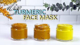 DIY Turmeric Brightening Face Mask  Full Formula amp Measurements [upl. by Vivianne]