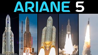 Rocket Launch Compilation  Ariane 5 [upl. by Annail]