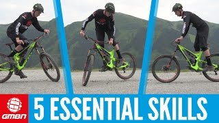 Five Essential Skills To Master On Your Mountain Bike [upl. by Jaco]