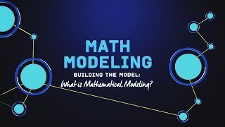 What is Math Modeling Video Series Part 1 What is Math Modeling [upl. by Huckaby788]