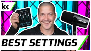 Shure MV7 amp GoXLR Mini Setup  Best Mic Settings [upl. by Sternberg]