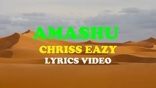 AMASHU CHRISS EAZY LYRICS VIDEO [upl. by Rusticus]