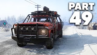 SNOWRUNNER Season 1 Gameplay Walkthrough  NEW FORD F750 Part 49 [upl. by Theodora]