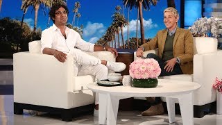 Kunal Nayyar Is the Resident Welcome Committee on the Studio Lot [upl. by Long]